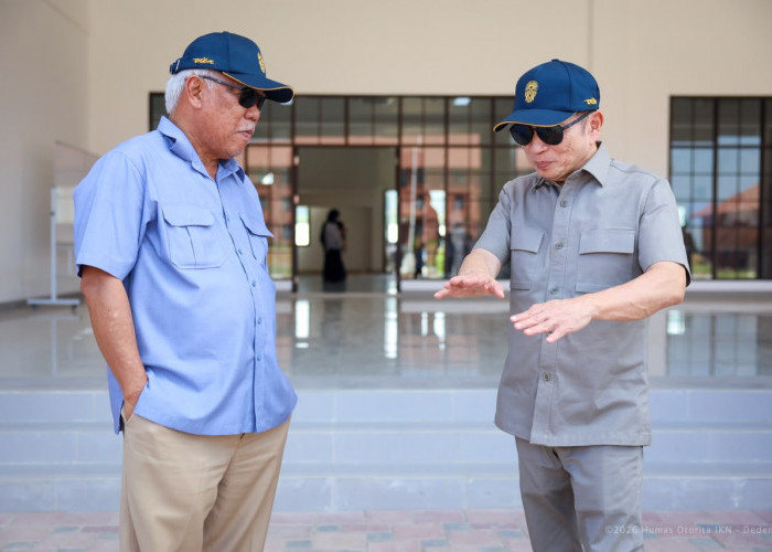 Kepala Otorita IKN Terima Kunjungan Suharso Monoarfa di KIPP Nusantara