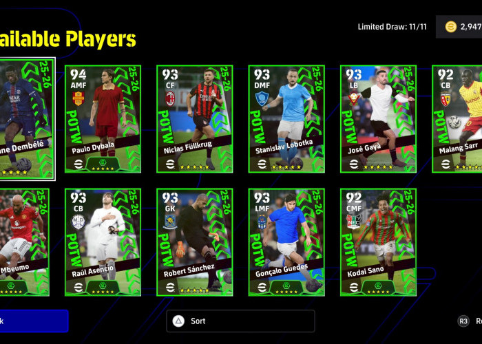 5 Striker Langganan Pro Player di eFootball, Pilihan Terbaik untuk Panen Gol!