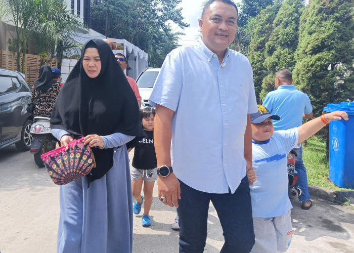 Cabup Bogor Rudy Susmanto Pantau Quick Count dan Siap Temui Prabowo