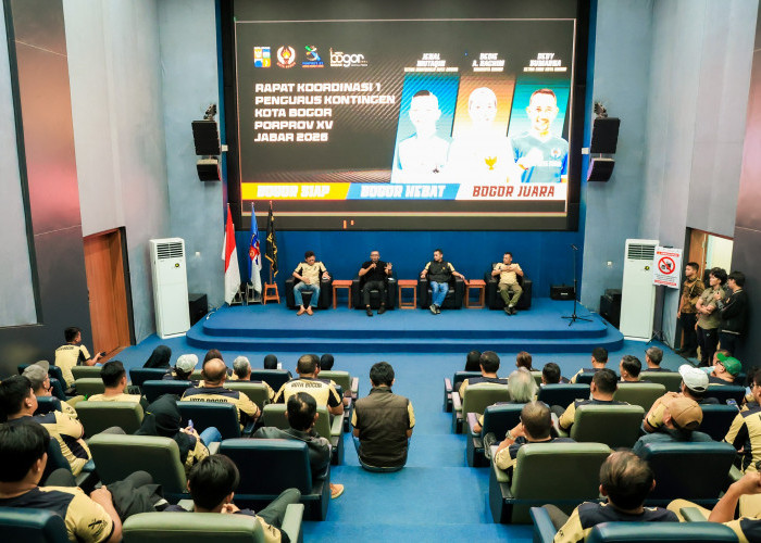 Kontingen Porprov Kota Bogor Verifikasi 750 Atlet dalam Rakor Perdana