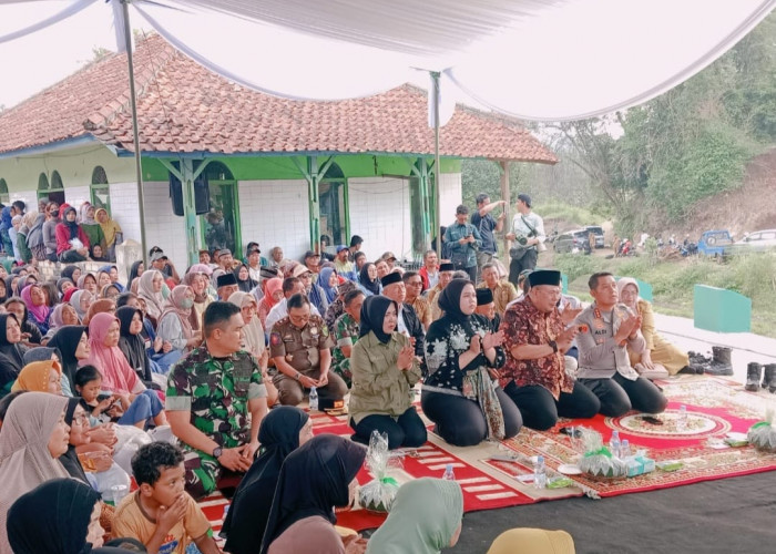 Bersama Bupati Bandung, Cucun Resmikan Jembatan dan Jalan di Kecamatan Pacet