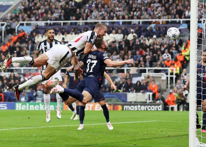 Newcastle Ukir Rekor Baru di Liga Champions usai Rujak PSG dengan Skor 4-1