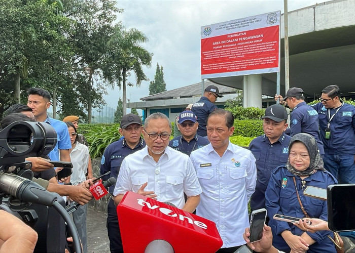 Respons Menteri Zulhas Soal Giat Penyegelan Bersama Menteri LH