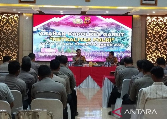 Kapolres Garut Ingatkan Personel Polri untuk Jaga Netralitas pada Pilkada 2024