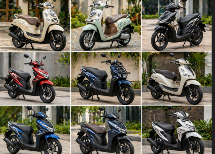 9 Motor Matic Terbaik untuk Wanita, Ringan dan Stylish
