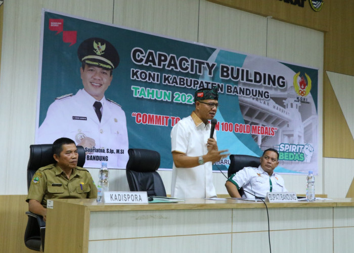 Bupati Bandung Tekankan Pentingnya Sukses Administasi di Capacity Building KONI