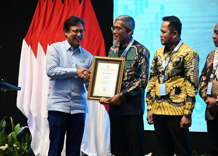 Sukses Intervensi Penurunan Stunting, Gubernur Ahmad Luhtfi Terima Penghargaan Kemenkes