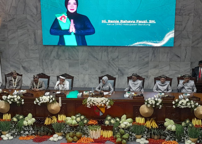 Gelar Rapat Paripurna HUT ke-385 Kabupaten Bandung, Ketua DPRD Tekankan Sinergi dan Pelestarian Budaya
