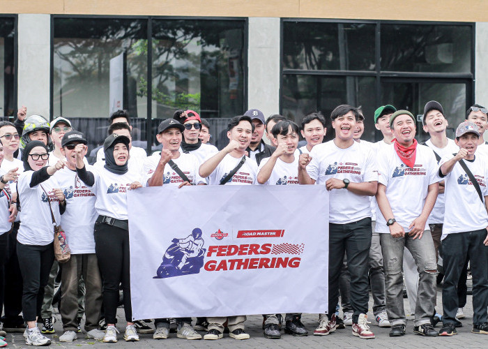 Bandung Buka Feders Gathering 2026, Federal Oil™ Perkuat Kebersamaan Komunitas Motor Matic
