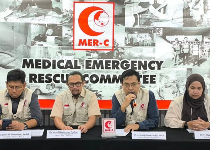 MER-C Kirim Tim Medis Ke-6 untuk Bantu Warga Palestina, di Tengah Krisis Kemanusiaan