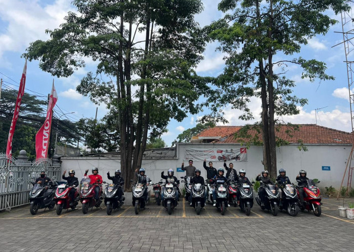NGASAB with Honda PCX160, DAM Hadirkan Momen Kebersamaan yang Berkelas di Bandung