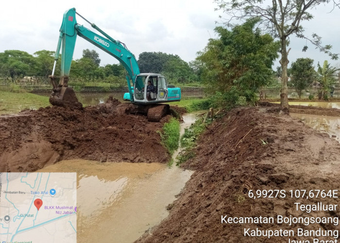 Progres Normalisasi Sungai Ciputat Capai 30 Persen, Bupati Bandung: Pentahelix Jadi Solusi Banjir Tegalluar