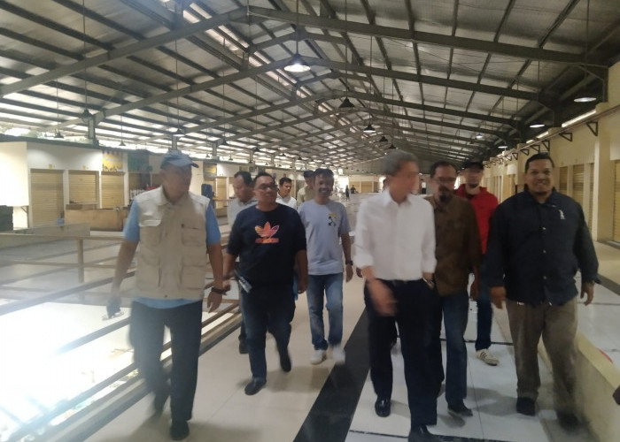 Wali Kota Dedie Rachim Tinjau Kesiapan Pasar Jambu Dua guna Relokasi Sekitar Pasar Bogor