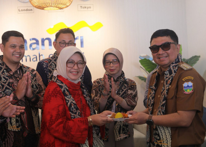 Dorong UMKM Go International, Bank Mandiri Kenalkan Rumah Ekspor Garut   