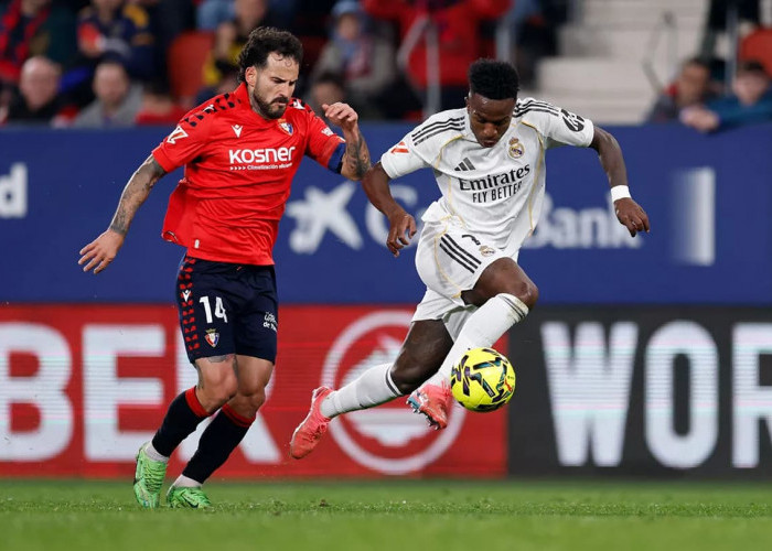 Hasil Osasuna vs Real Madrid: Los Blancos Beri 'Karpet Merah' ke Barcelona