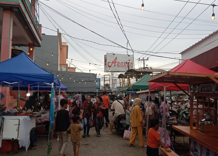 Street Food Malam di Pasar Cileungsi, Bakal Dongkrak Ekonomi Lokal