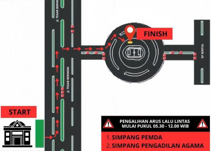 Besok Car Free Day di Area Pakansari, Dishub Ungkap Rekayasa Lalu Lintas Bagi Pengendara