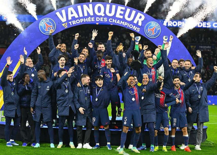 PSG Kalahkan Toulouse untuk Juara Piala Super Prancis, Jadi Trofi Ke-12