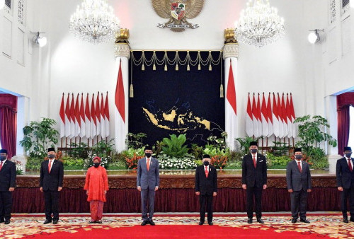 Ini Daftar Susunan Kabinet Indonesia Maju Terbaru Setelah Re-shuffle Per-Juni 2022