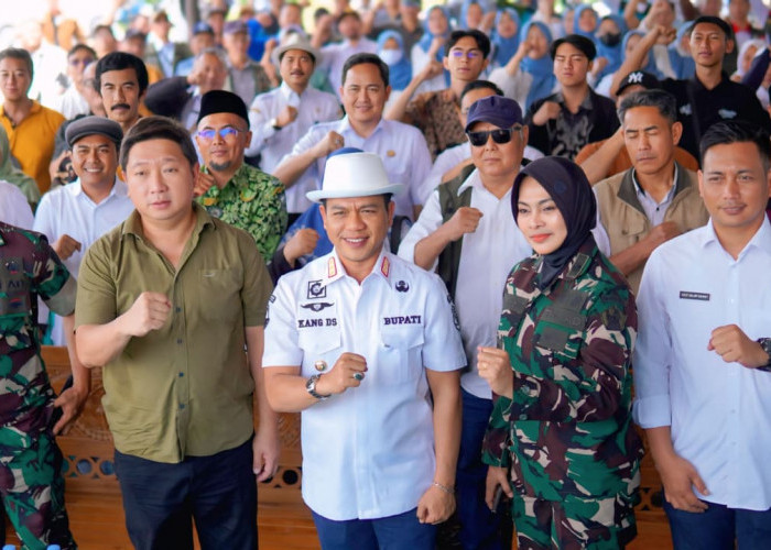 Desa Lengkong Jadi Contoh Pengelolaan Sampah Ramah Lingkungan dengan Incinerator 