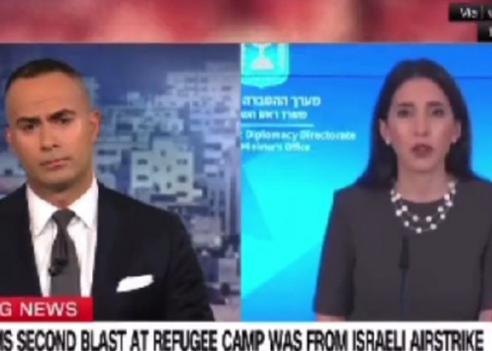 Reporter CNN Viral Keceplosan Sebut Tentara Israel Targetkan Warga Sipil di Gaza Palestina