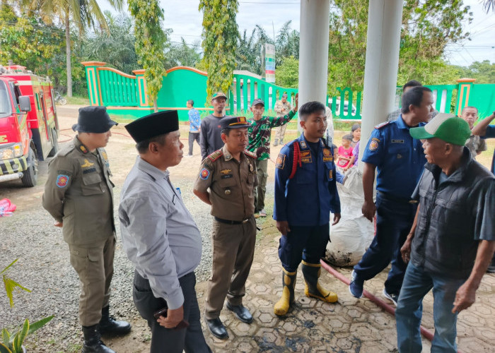 Ruang Arsip Desa Sukaharja Terbakar, Diduga Korsleting Listrik