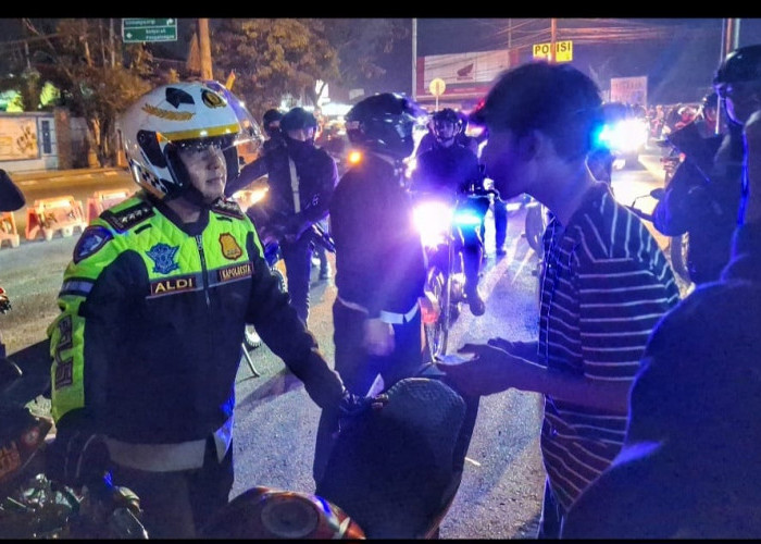 Patroli Skala Besar Polresta Bandung Libatkan 400 Personel, Sasar C3 hingga Balap Liar