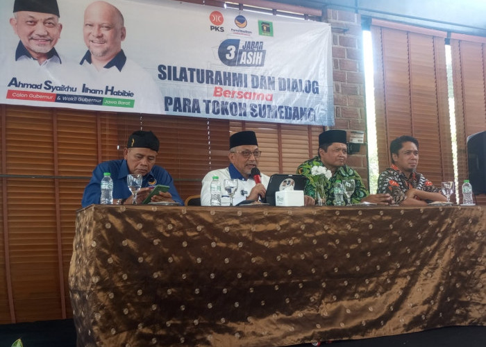 Cagub Jabar Ahmad Syaikhu Bahas Masalah Pertanian Bersama Tokoh Masyarakat Sumedang