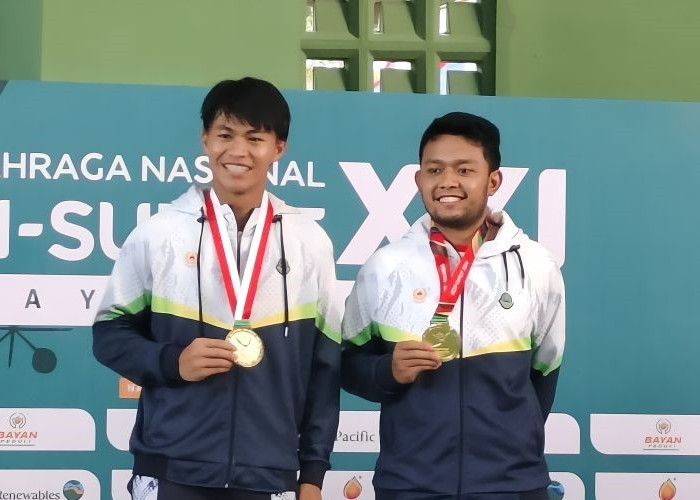  Atlet Jabar Tio Juliandi Raih Keberuntungan di Soft Tenis