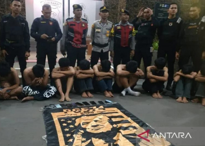 Polisi Ringkus 17 Remaja yang Terlibat Tawuran di Cirebon