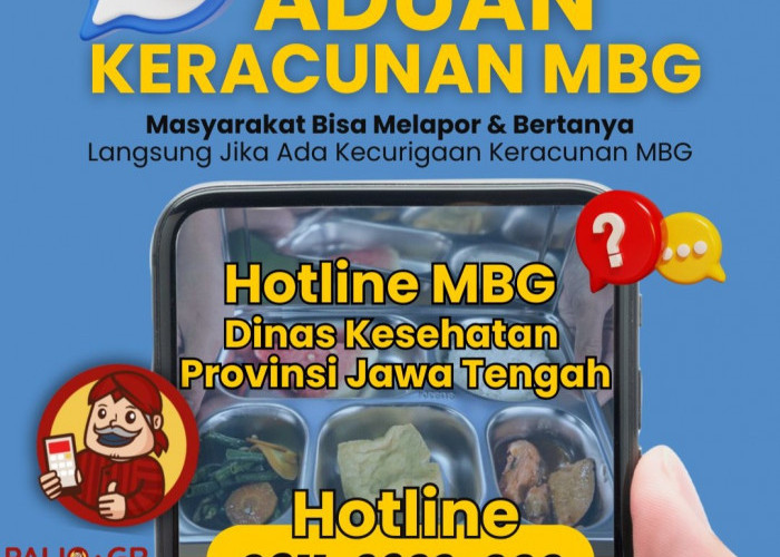 Pemprov Jateng Buka Hotline Aduan Keracunan Menu MBG