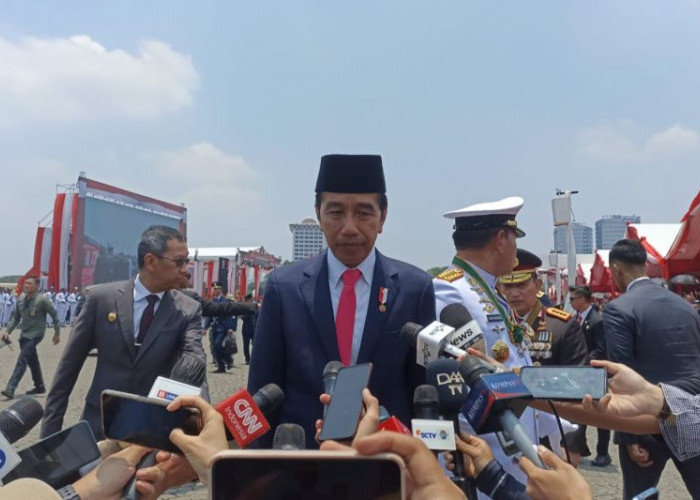 Presiden Jokowi Tanggapi Usulan Dirinya Menjadi Ketua Umum PDI Perjuangan