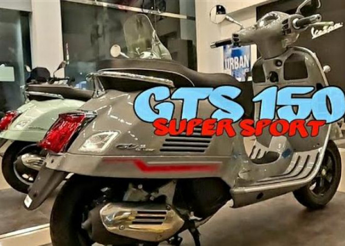  Vespa GTS 150 2023: Super Sport, Classic dengan Detail Yang Juara, Cocok Buat Touring? Simak Penjelasannya!