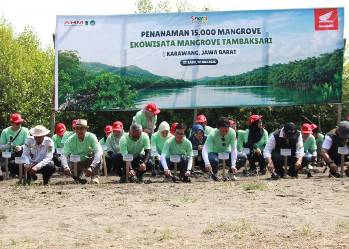 Bangun Rumah Semai Bibit Mangrove, AHM Tumbuhkan Harapan Baru bagi Pesisir Karawang