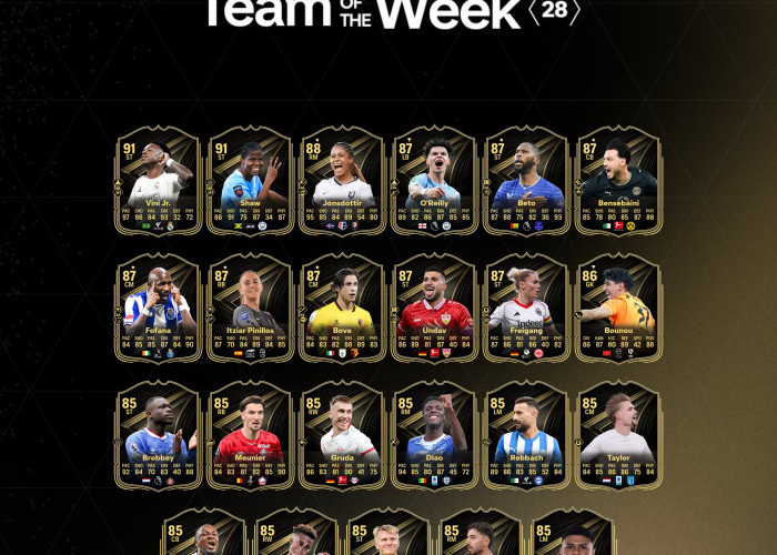 Daftar Pemain FC 26 TOTW 28 Diumumkan, Dua Pesepakbola Punya OVR Tertinggi 91