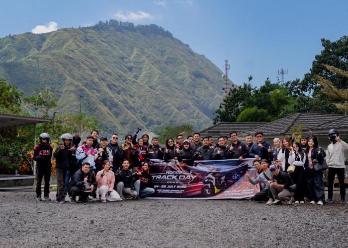 Bikers Honda Vario Jawa Barat Rasakan Sensasi Track Day di Sirkuit Mandalika