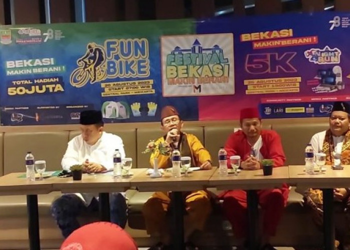 Pemkab Bekasi Gelar Night Run 5K Ajang Lomba Lari Malam Perdana di Bekasi