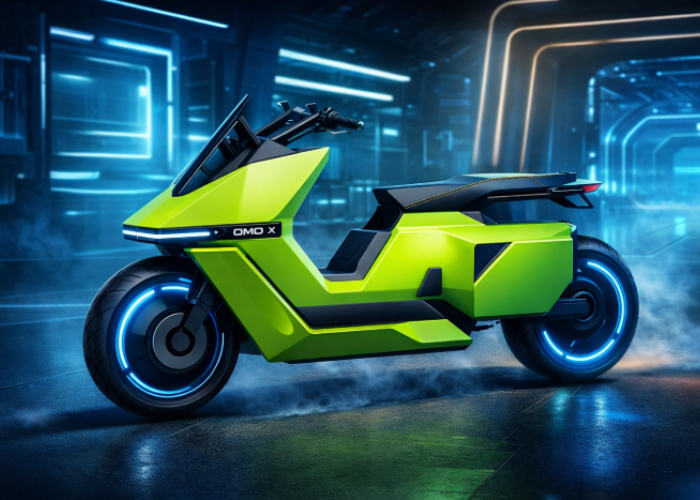 Spesifikasi OMO X, Motor yang Bisa Berdiri Tanpa Standar