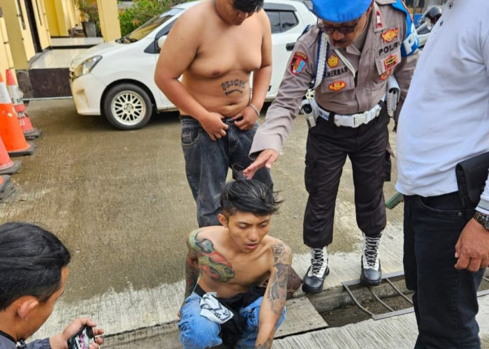 Bikin Resah, Dua Bang Jago Pemalak Pedagang di Majalaya Diringkus Polisi