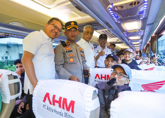 Mudik Nyaman Bersama Honda, Ribuan Konsumen Setia Berangkat Pulang Kampung