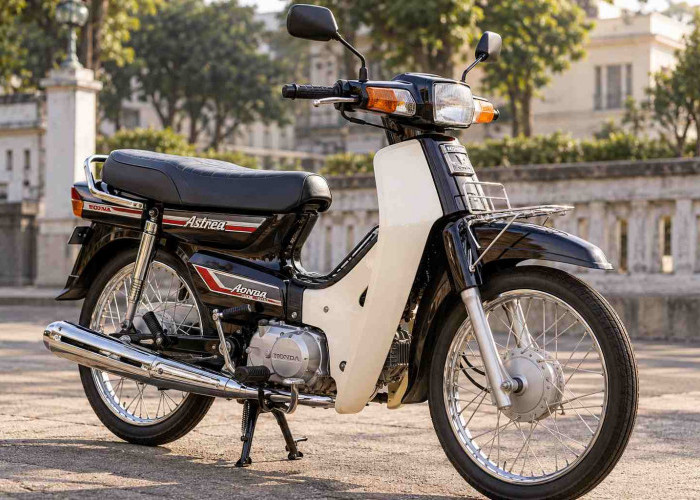 12 Motor Bebek Stylish Bergaya Retro Paling Banyak Diminati Anak Muda