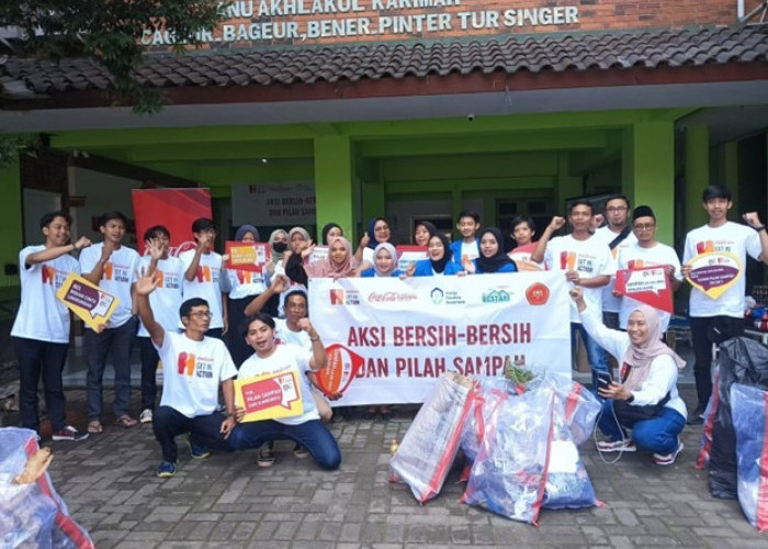 Coca-Cola Europacific Partners Indonesia Gelar Aksi Bersih-Bersih Tingkatkan Kepedulian Pengelolaan Sampah