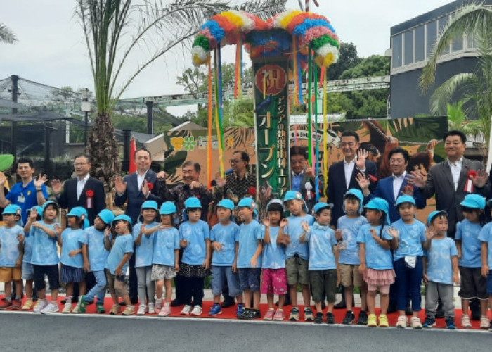 Taman Safari Indonesia Resmikan Rumah Baru Orangtuan dan Harimau Sumatera di Nagoya, Jepang