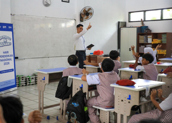 Maknai Hardiknas 2026, BRI Peduli Hadirkan Kelas Inspirasi hingga Bantuan Fasilitas di SDN 104 Langensari Band