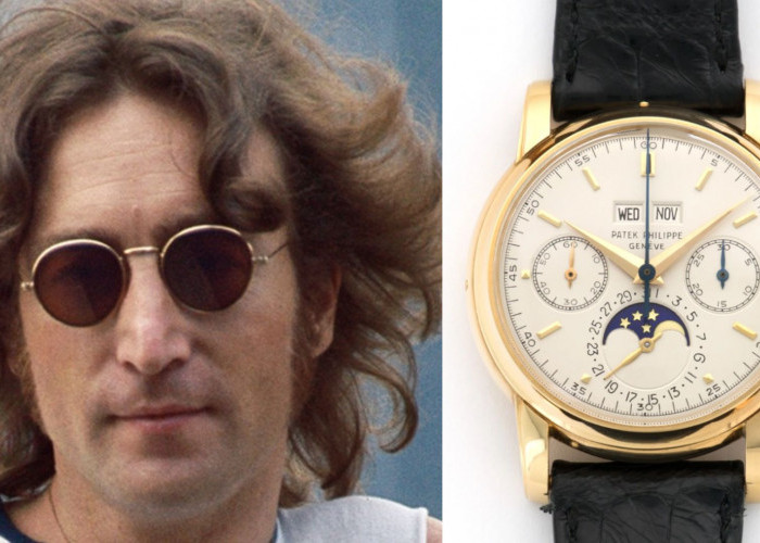 Harga Fantastis Jam Tangan Patek Philippe 2499 Milik John Lennon yang Ditemukan Setelah 40 Tahun