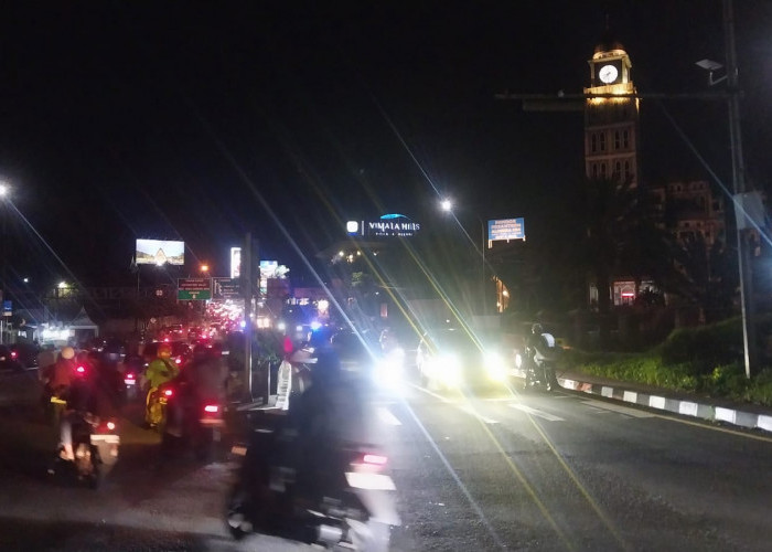 Situasi Arus Lalu Lintas ke Kawasan Puncak Kembali Normal
