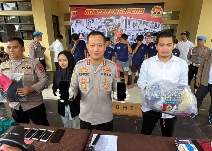 Polresta Bandung Amankan Pelaku Pengeroyokan di Baleendah