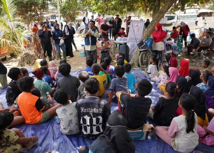 TelkomGroup Dukung Pemulihan Psikologis Anak Terdampak Banjir di Aceh Tamiang