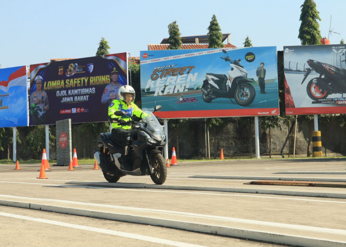 Tingkatkan Budaya #Cari_Aman, Polda Jabar dan Honda Gelar Kompetisi Safety Riding 2026