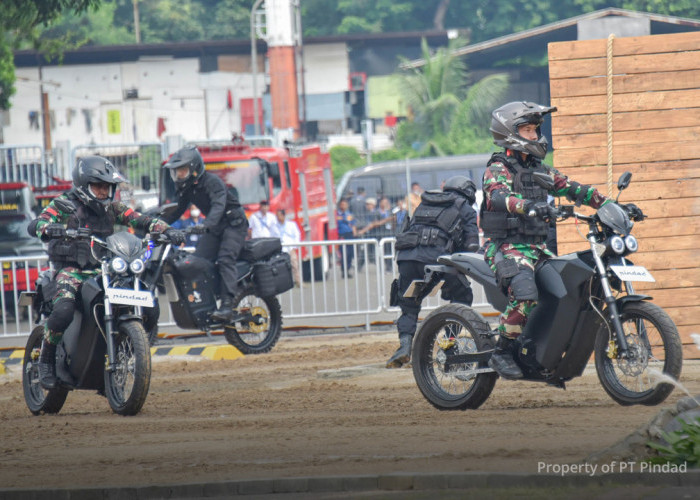 Produk Militer Pindad MotoEV: Peluncuran Motor Listrik Tempur, Dukung Mobilitas Pasukan